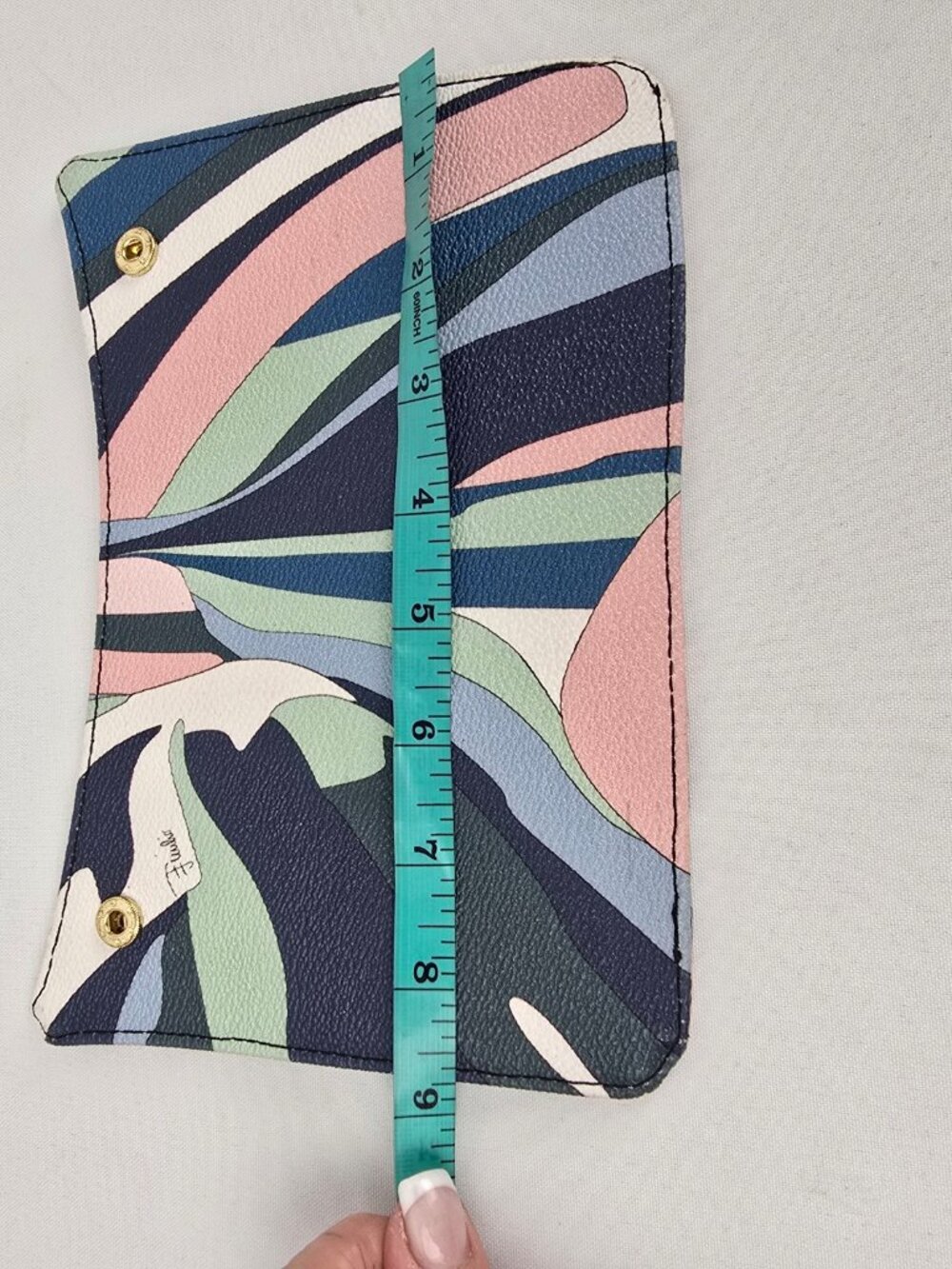 Emilio Pucci Multicolour Detachable Interior Clutch Pouch - Picture 8 of 9